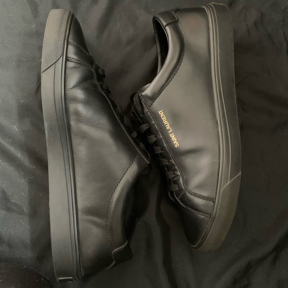 Authentic Saint Laurent low tops Andy sneakers - Picture 4 of 8